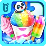 baby panda's kids puzzles android application logo